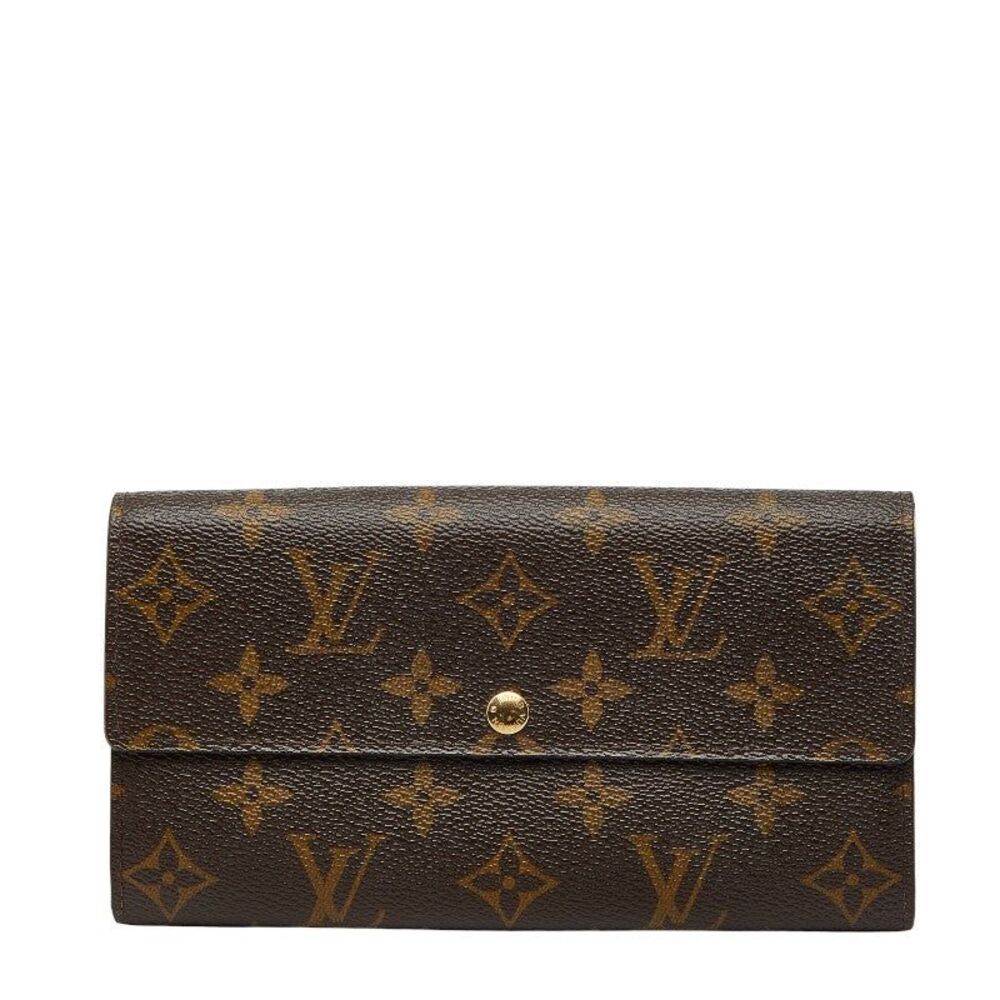 Louis Vuitton Portefeuille Sarah Monogram Fleurie